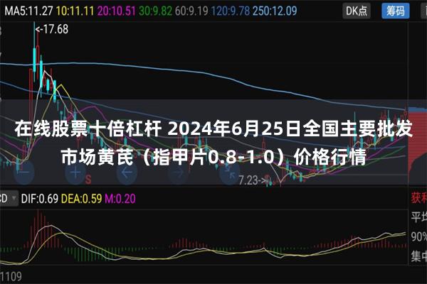 在线股票十倍杠杆 2024年6月25日全国主要批发市场黄芪（指甲片0.8-1.0）价格行情