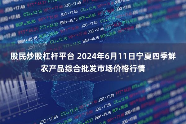 股民炒股杠杆平台 2024年6月11日宁夏四季鲜农产品综合批发市场价格行情